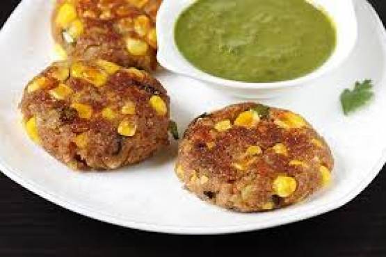 Aloo corn tikki