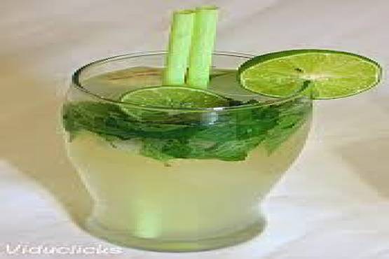 Fresh lime water