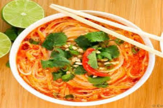 Spicy noodle soup