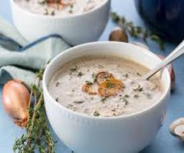 Cream of  mushroom soup