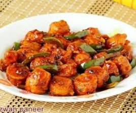 Paneer schezwan 