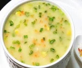 Sweet corn soup