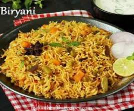 Veg biryani