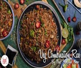 Veg combination fried rice 