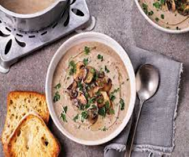 manchow mushroom soup