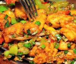 paneer mushroom chilli